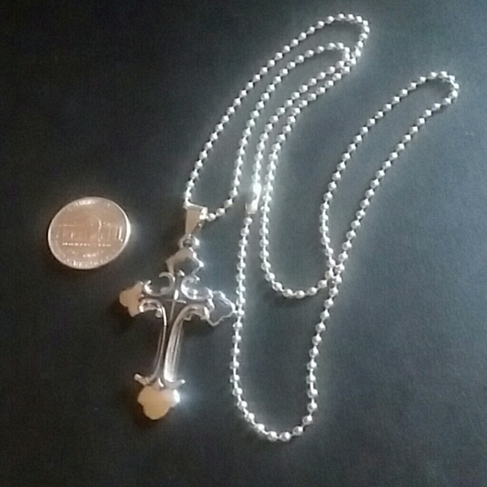 Stainless Steel Spanish Cross Necklace